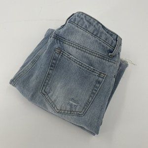 Vanilla Star Women's Size 5/27 Distressed Boyfriend Blue Denim Jeans